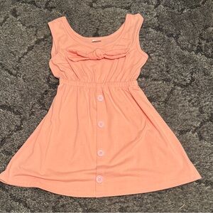 Pink Sleeveless Top with Bow and Buttons with matching pants